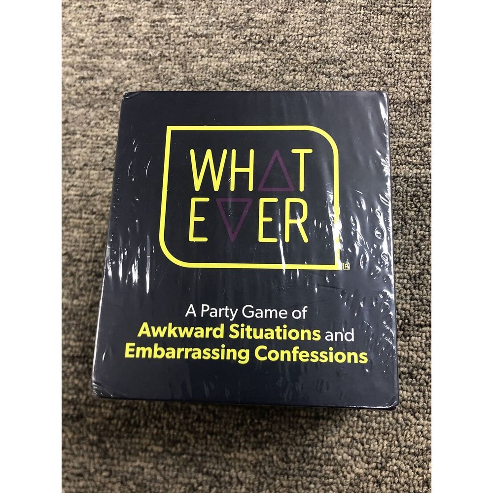 Whatever -Let's Get Weird An Adult Party Game of Awkward/Embarrassing Confession